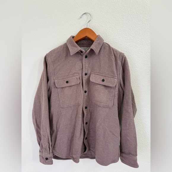Everlane Jackets & Blazers - Everlane Brown Button Up Long Sleeve Heavy Shirt Jacket Women’s Size Medium